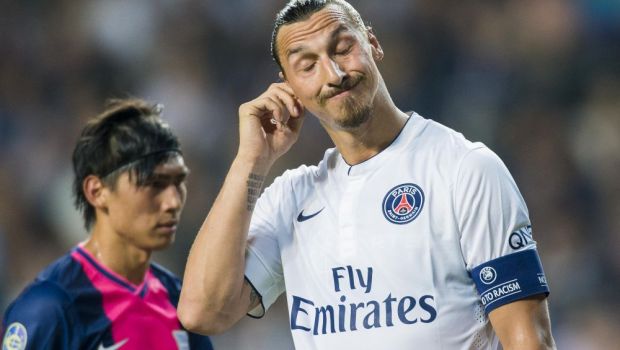 
	Intalnirea cu Zlatan i-a lasat urme vizibile! Capitanul lui Rennes s-a ales cu un ochi &quot;fardat&quot; dupa meciul cu PSG :) FOTO
