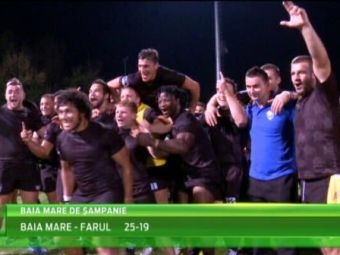 
	Baia MARE de sampanie!&nbsp;Baia Mare e din nou campioana Romaniei la rugby. VIDEO
