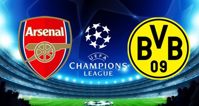 Liga Campionilor Arsenal Borussia Dortmund