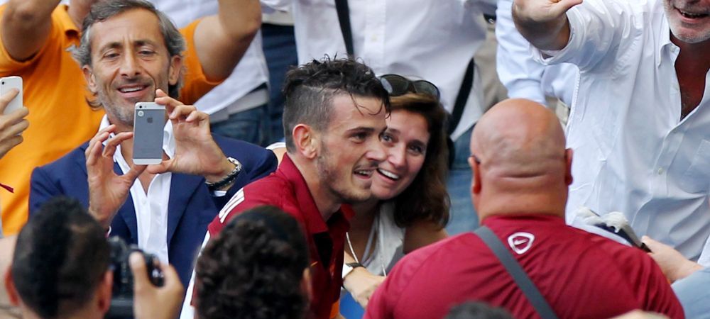 EMOTIONANT! Gest superb al lui Florenzi dupa ce a marcat pentru Roma! S-a dus direct in tribuna: cu cine s-a bucurat! VIDEO_3