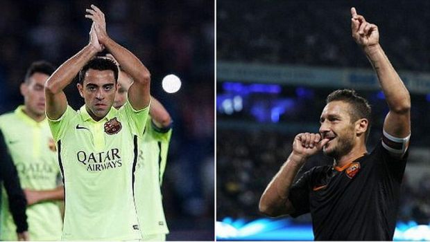 
	Ultimii LORZI din fotbal! Recorduri COLOSALE stabilite de Xavi si Totti in Champions League!&nbsp;
