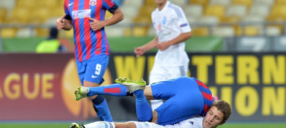 Steaua Dinamo Kiev Europa League Raul Rusescu