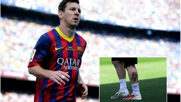 
	FOTO | Leo Messi si-a facut cel de-al treilea tatuaj! Starul Barcei, un nou desen dedicat fiului sau! Vezi cum arata:
