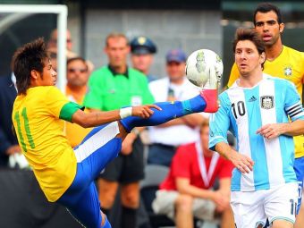 
	Brazilia 2-0 Argentina in SUPERCLASICO, la primul meci cu Dunga pe banca! Tata Martino, debut cu stangul, Messi a ratat un penalty
