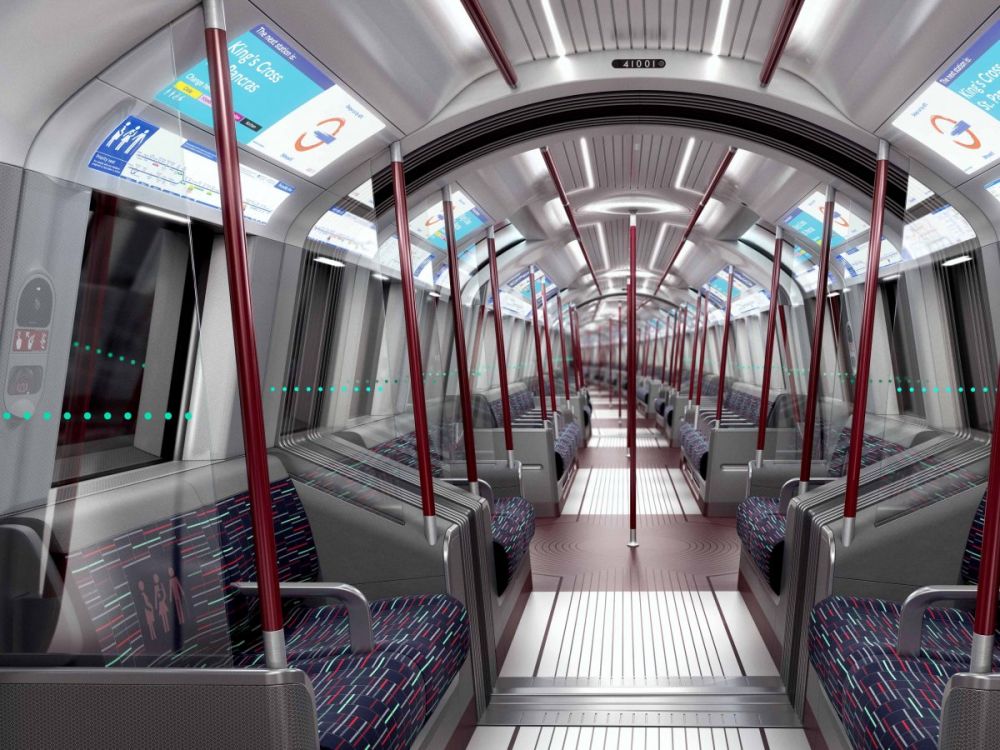 Urmatoarea oprire: VIITORUL! Noile trenuri de metrou din Londra arata ca nave spatiale! VIDEO_1