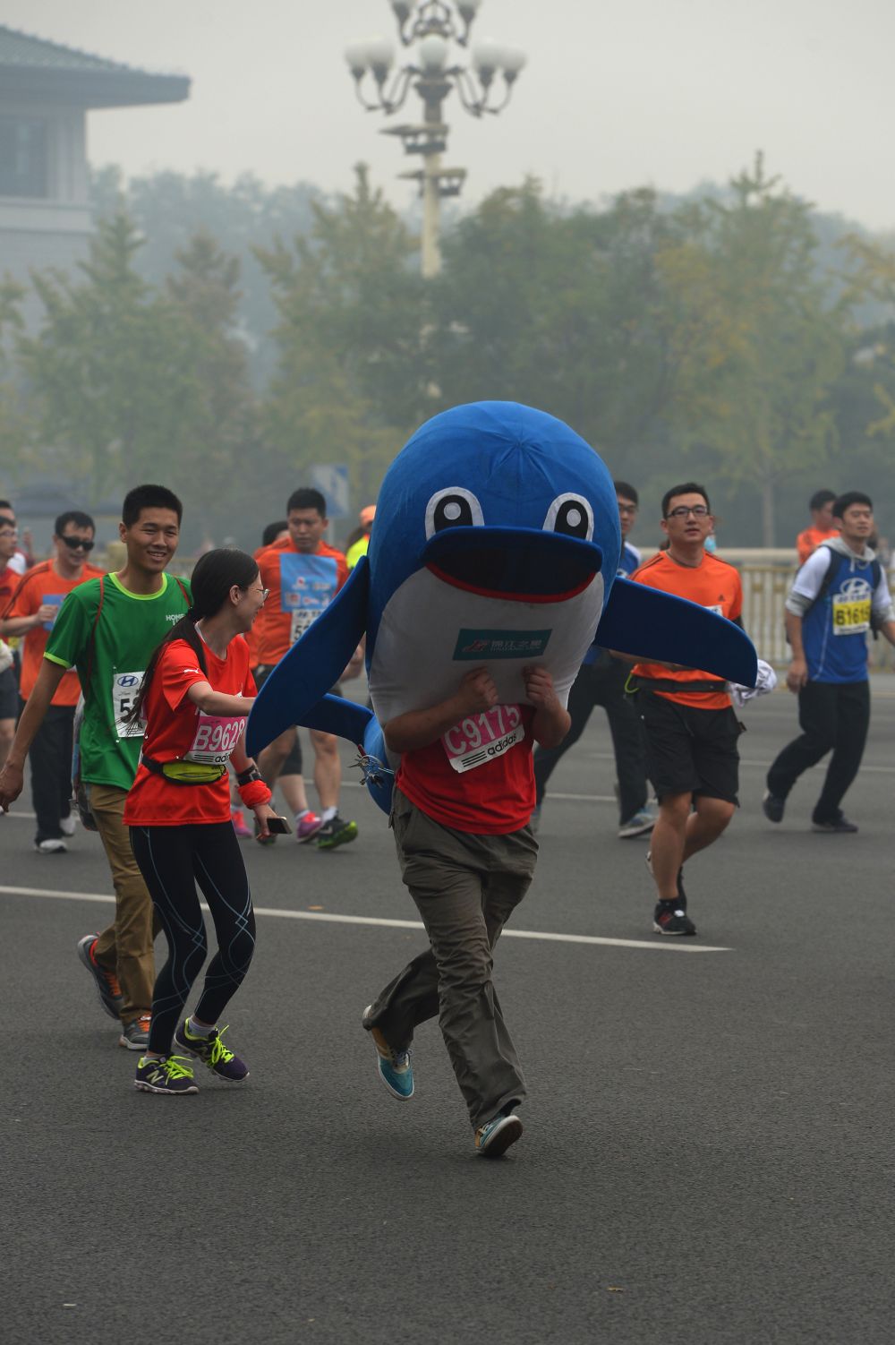 Chinul din China! Imagini fantastice de la Maratonul infernului din Beijing, orasul ramas fara oxigen. Galerie FOTO_8