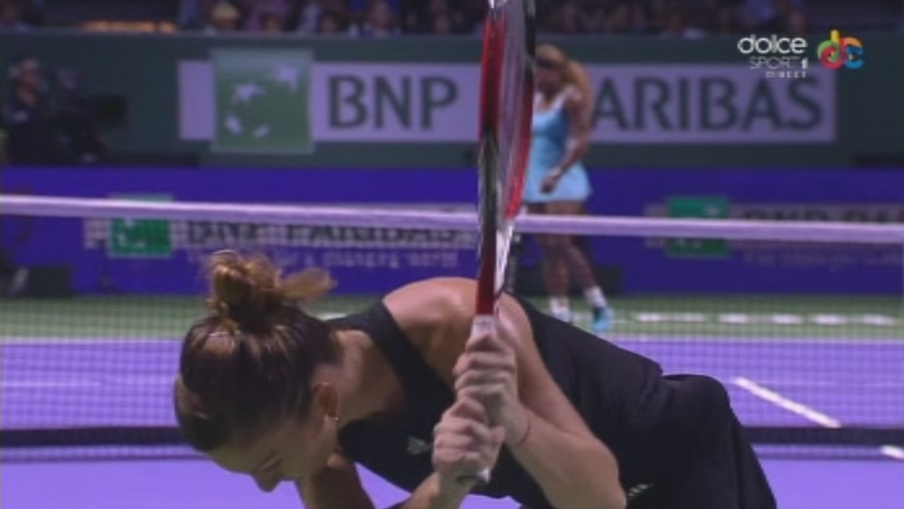 Simona Halep, asa cum nu ai mai vazut-o niciodata! Simona nu si-a mai putut stapani nervii in meciul cu Serena si a facut asta:_2