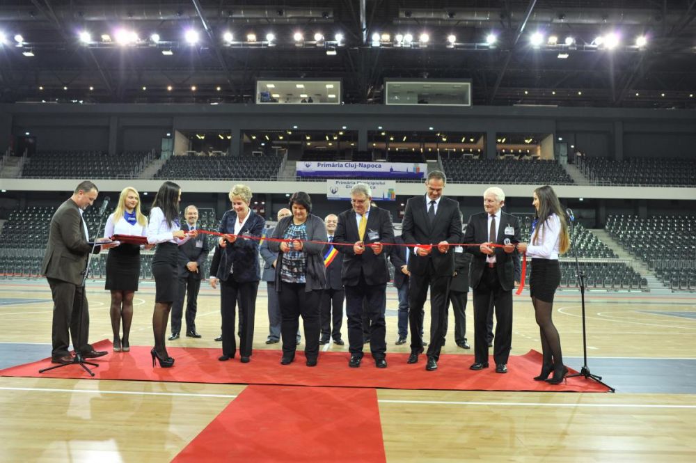 FOTO | Astazi s-a inaugurat Sala Polivalenta din Cluj: peste 6000 de locuri, parcare subterana si video box ca in NBA!_5