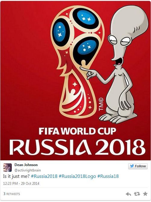 Extraterestru, personaj din Familia Simpson sau pestisorul Nemo! Cum arata logo-ul Rusiei pentru CM 2018 de care au ras toti!_5