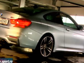 Test ProMotor cu cel mai DIABOLIC BMW din Romania: M4 Coupe! Vezi VIDEO