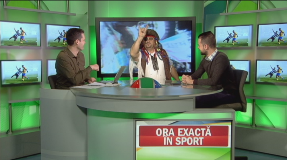 VIDEO: Au intrat "mascatii" in platoul Sport.ro :) Sportacus Kirita, stelistul Duban si morosanul Hulk au inceput deja derby-ul!_5