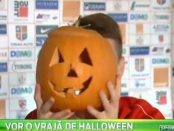 &quot;Nu ne e frica de Steaua&quot; Dinamovistii au incercat sa-si sperie rivalii de Halloween VIDEO