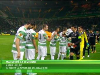 
	PRIMUL meci dupa era Dinu Gheorghe la Astra! Celtic, amenintata cu BATAIA in Romania! Ce promit vedetele Astrei
