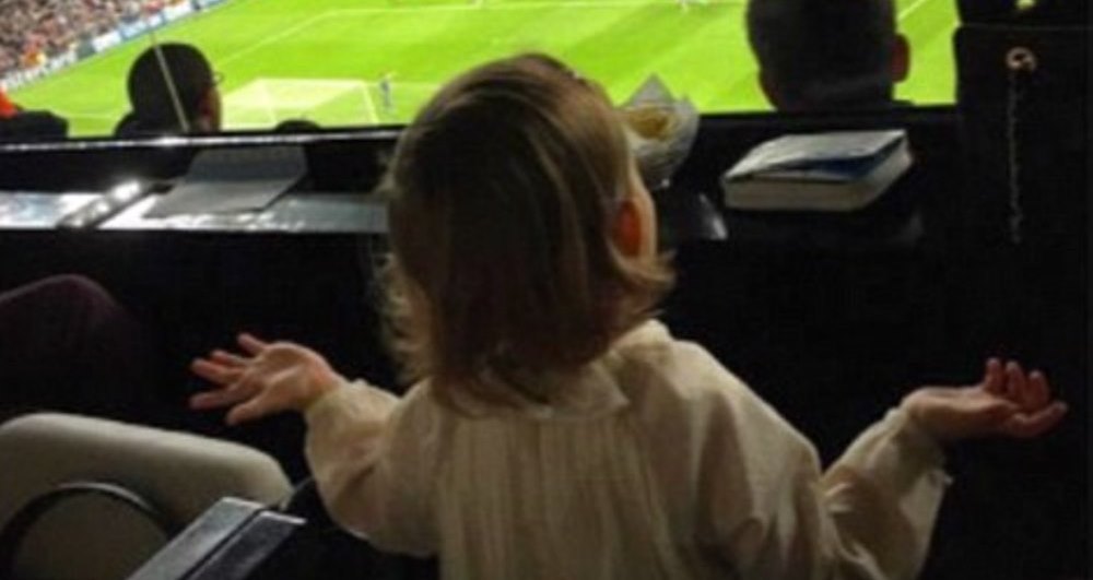 Imaginea care nu s-a vazut la TV in Real Madrid - Liverpool: "Tati de ce nu joaca?" Super momentul de pe Bernabeu _7
