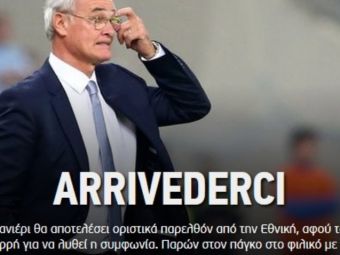
	Singurul antrenor din lume care a incasat 13.6 mil euro pentru ca a PIERDUT IN SERIE. Ranieri, dat afara, dar mai sta un meci
