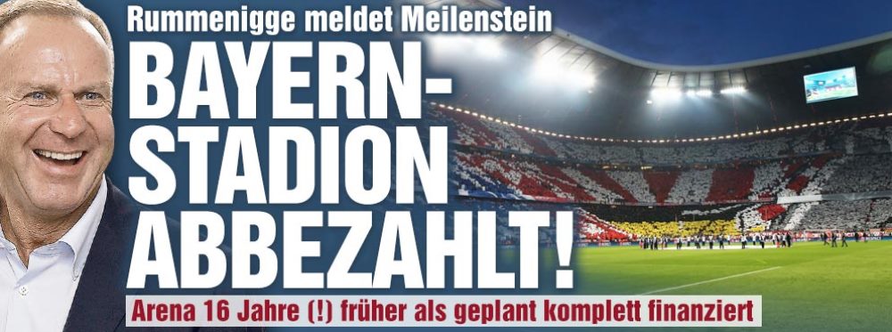 Performanta fantastica a lui Bayern Munchen. Dupa 9 ani si jumatate, anunta ca a acoperit toate costurile pentru Allianz Arena_2