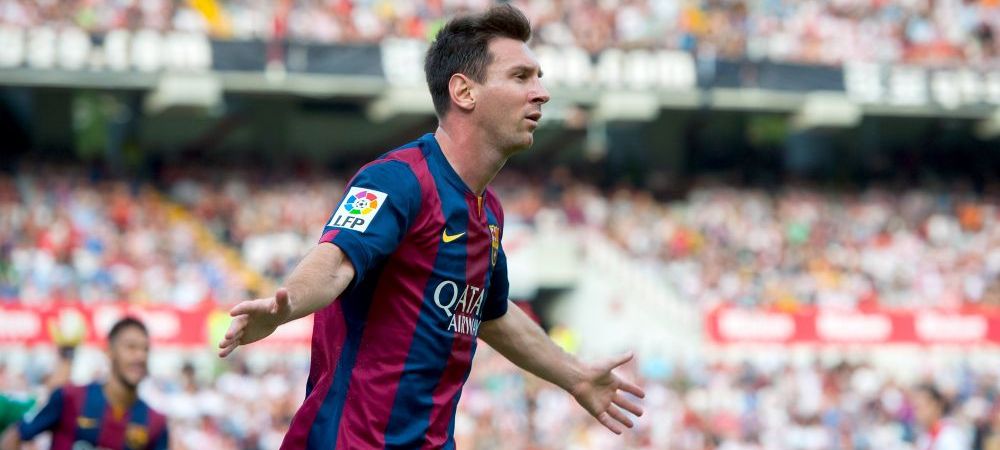 Lionel Messi Barcelona Camp Nou