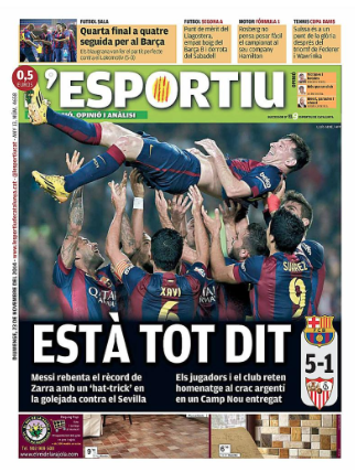 VIDEO Reactia emotionanta a lui Messi dupa ce a batut recordul de goluri in Spania! Sport Catalunya: "Sa nu pleci niciodata, Leo!"_5
