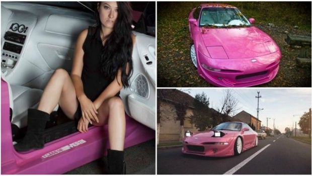 
	VIDEO Femeia din Romania cu masina roz, pasionata de drifturi! Masina i-a luat FOC in timpul competitiei in urma cu cateva zile
