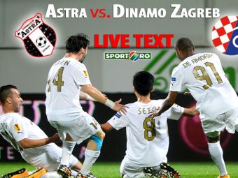 
	Astra termina aventura in Europa League cu o revansa in fata lui Dinamo Zagreb! Croatii, eliminati si ei! Vezi golul Astrei
