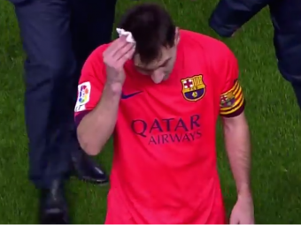 
	Weekendul suporterilor turbati in Spania: Messi a fost lovit cu o sticla in cap dupa golul marcat de Barca in min 90+4! VIDEO
