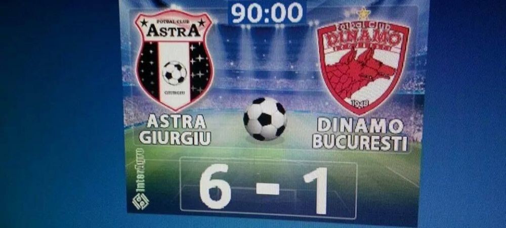 Dinamo Astra Liga I Steaua