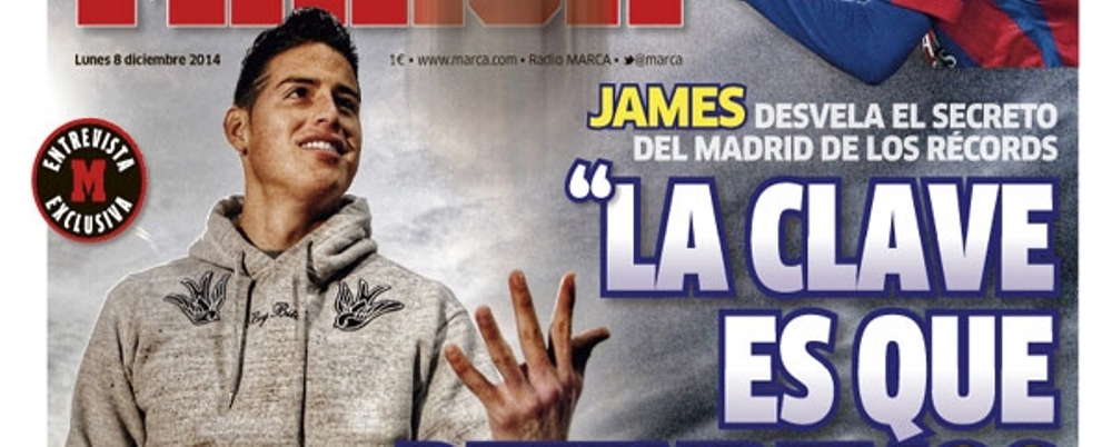 "Diferenta dintre Cristiano Ronaldo si restul jucatorilor este URIASA!" Interviu spectaculos in Marca cu James Rodriguez_4