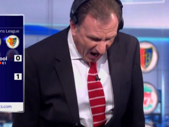 
	Varianta englezeasca a comentatorului nebun din Italia! Cum s-a trait eliminarea lui Liverpool in studioul Sky Sports: VIDEO
