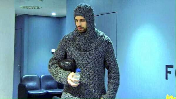 Caterinca anului la Barcelona. Cum s-a transformat Pique intr-un personaj din Game of Thrones inaintea meciului cu PSG. FOTO_5