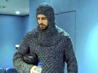 Caterinca anului la Barcelona. Cum s-a transformat Pique intr-un personaj din Game of Thrones inaintea meciului cu PSG. FOTO