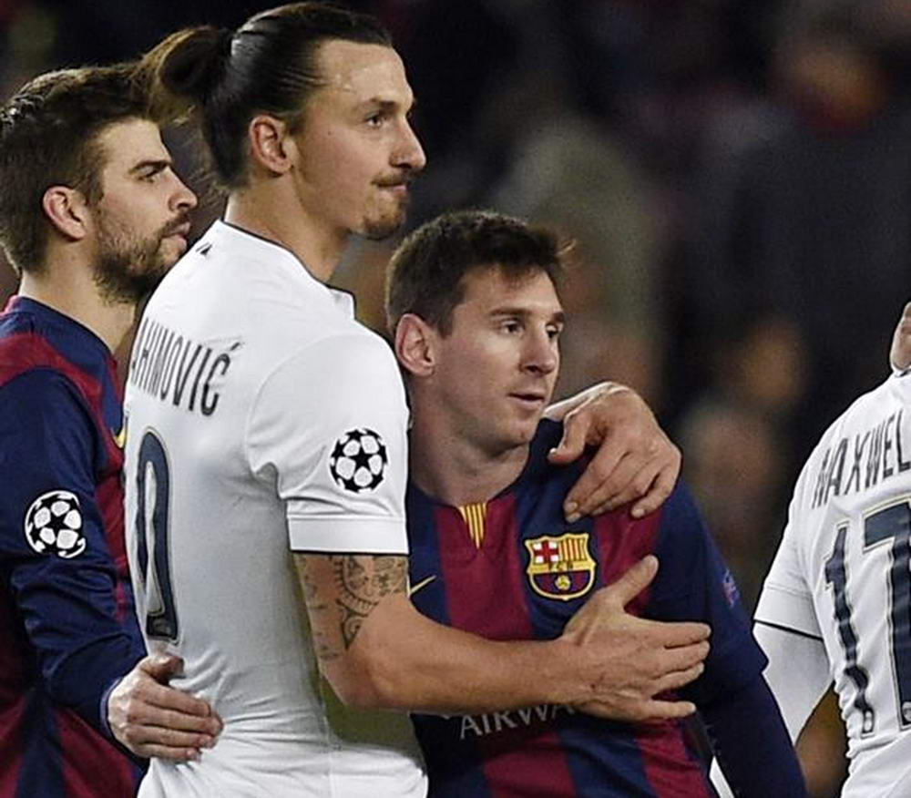FOTO Messi si Ibrahimovic s-au impacat! Declaratia cu care Zlatan a surprins dupa infrangerea cu Barcelona_2