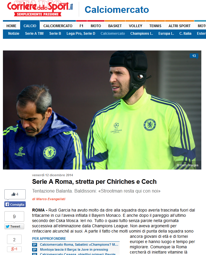 Soarta lui Chiriches a fost stabilita! Corriere dello Sport a facut anuntul pe prima pagina. Unde va juca fundasul roman_2