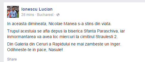 Tragedie in fotbalul romanesc! Nae Manea, fostul mare fotbalist al Rapidului, a murit! Fanii s-au strans la stadion la ora 19:23_3