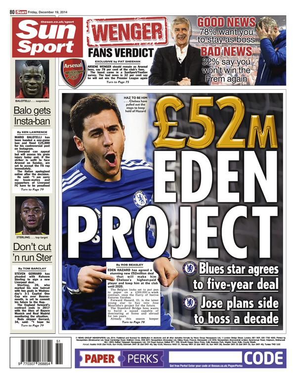 "Proiectul EDEN" cu care Chelsea l-a transformat pe Hazard in cel mai bine platit fotbalist din club. Ce salariu urias va incasa_1
