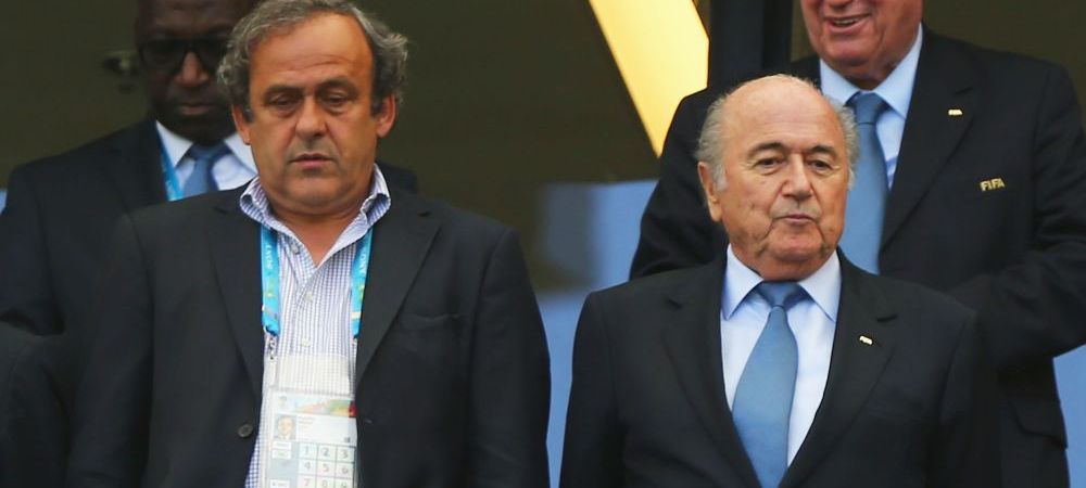 FIFA Michel Platini Sepp Blatter