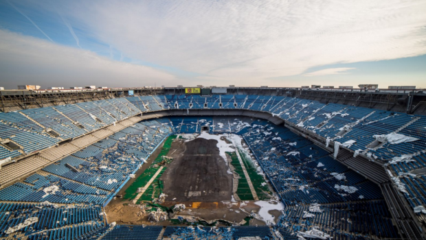 
	Imagini APOCALIPTICE cu o arena importanta din istoria nationalei. Cum arata FANTOMA stadionului Silverdome din SUA, la 12 ani de la abandon. FOTO
