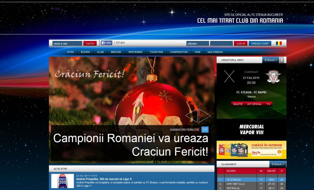 INCREDIBIL! Si-a sters Steaua sigla de pe site-ul oficial? Cu ce a fost inlocuita_2