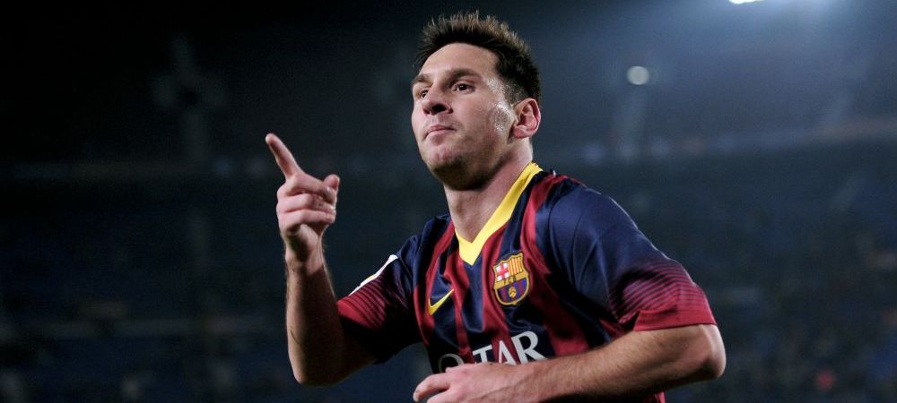 Leo Messi Barcelona Manchester City