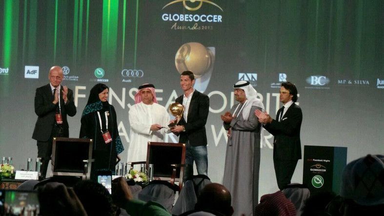 Globe Soccer Awards Bayern Munchen Cristiano Ronaldo Juventus Torino Real Madrid
