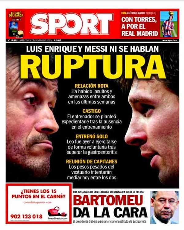 "Ruptura intre Messi si Luis Enrique!" Sedinta de urgenta la Barcelona, dupa ce cei doi s-au amenintat reciproc_1