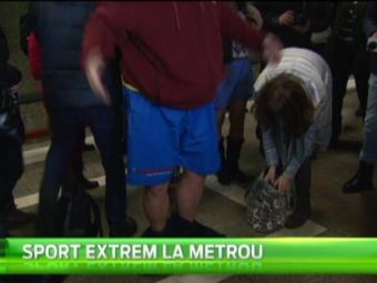 
	Show la METROU! Ce surpriza uriasa au avut bucurestenii care au iesit din casa pentru o plimbare cu metroul :)
