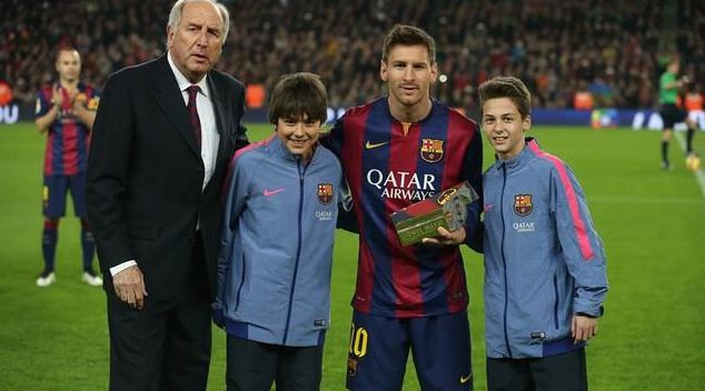 ZI ISTORICA pentru Leo Messi: a primit trofeul de cel mai bun marcator din istoria Spaniei! FOTO si VIDEO_2