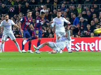 
	Imaginea horror de de la Barcelona - Atletico Madrid. Cum arata piciorul lui Neymar dupa aceasta intrare criminala. FOTO
