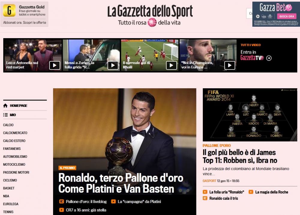 REACTIILE din presa internationala: "Ronaldo X 3" e cel mai des intalnit titlu in principalele ziare! FOTO_4
