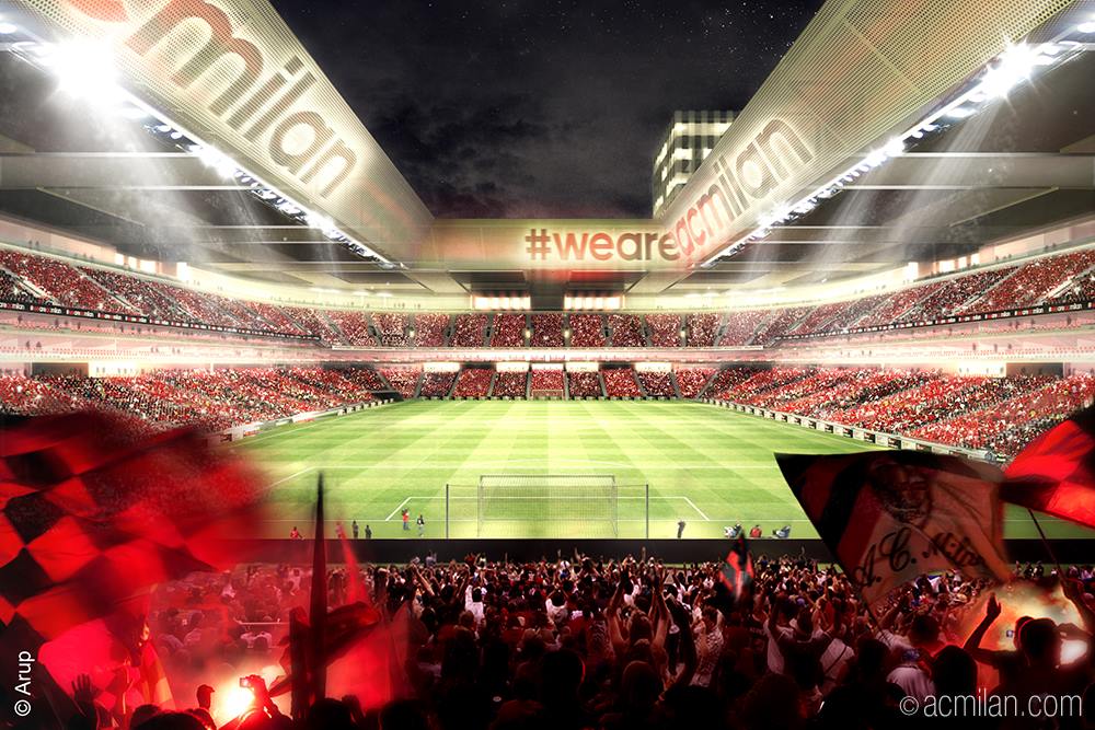 Primele imagini cu noul stadion de 320 de milioane de euro pe care AC Milan il va construi. Ce il face unic in Italia_4