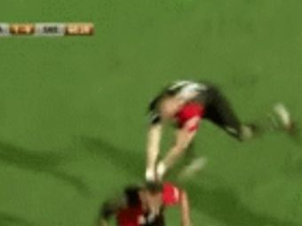 
	FAIL! Cea mai haotica bucurie de gol vine din Albania. Ce a patit acest fotbalist :) VIDEO
