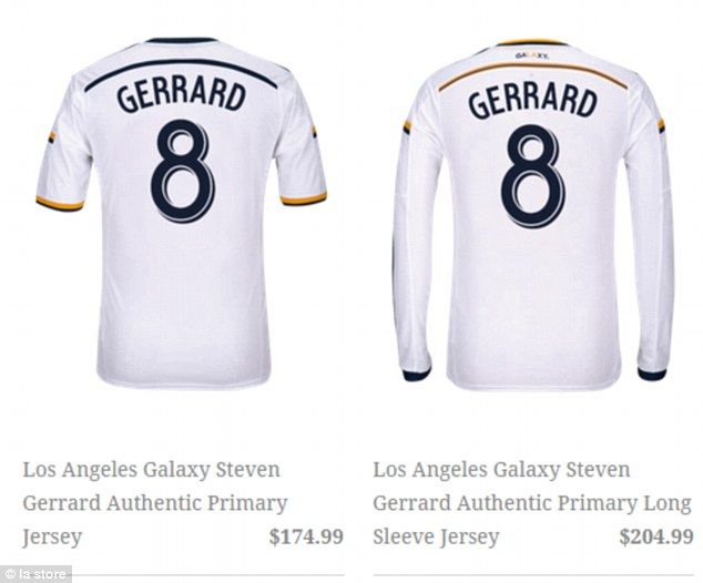 Nebunie in LA, Galaxy a pus in vanzare tricoul lui Gerrard! Cat costa o replica daca o comanzi de acum:_2