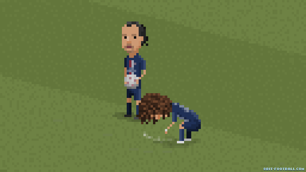 MAGIA lui David Luiz! Brazilianul a mutat o lovitura libera marcata cu spray-ul de arbitru. Cele mai tari reactii_7