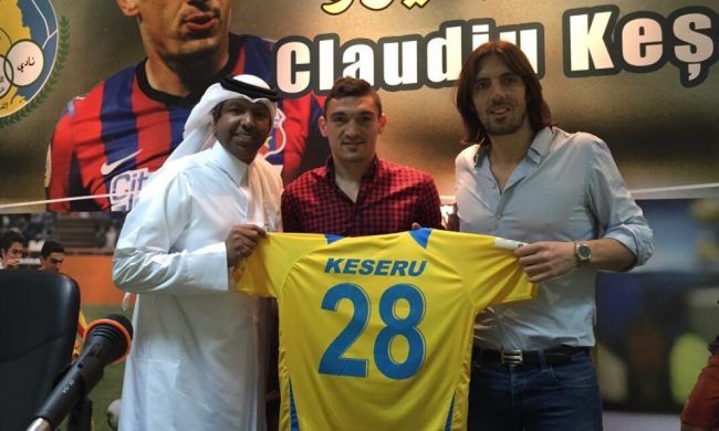 Keseru, prezentat oficial la Al Gharafa! Atacantul si-a ales acelasi numar cu care a jucat si la Steaua: FOTO_3