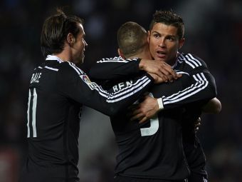 
	Ronaldo Madrid | Starul Realului scrie istorie in tricoul Realului si e tot mai aproape de Raul! CR s-a distantat si de Leo Messi in topul pentru Gheata de Aur

